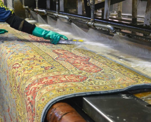 Lavaggio tappeti persiani